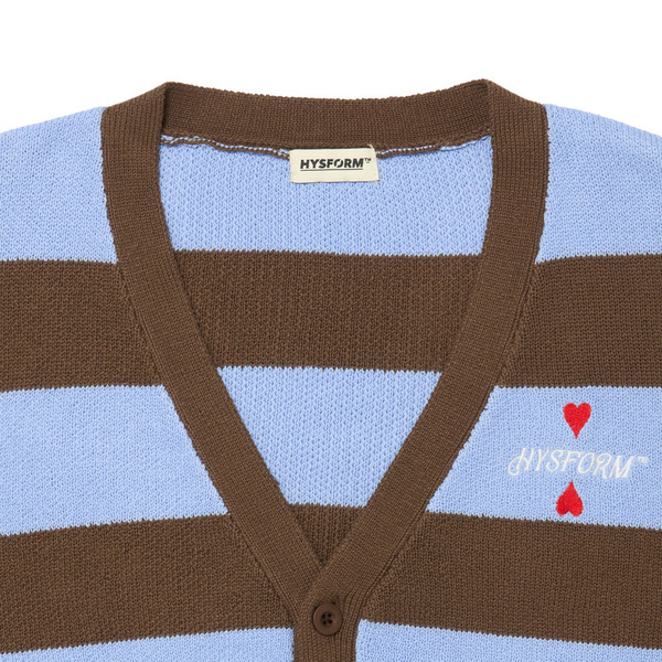 BORDER KNIT CARDIGAN 詳細画像 Multi 2