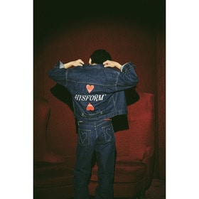 HEARTS DENIM JACKET 詳細画像