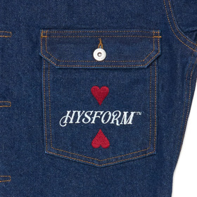 HEARTS DENIM JACKET 詳細画像