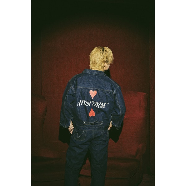 HEARTS DENIM JACKET 詳細画像 Indigo 11