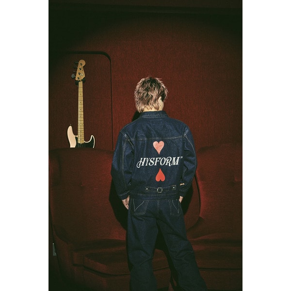 HEARTS STRAIGHT DENIM PANTS 詳細画像 Indigo 15