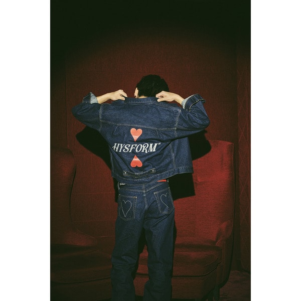 HEARTS STRAIGHT DENIM PANTS 詳細画像 Indigo 20