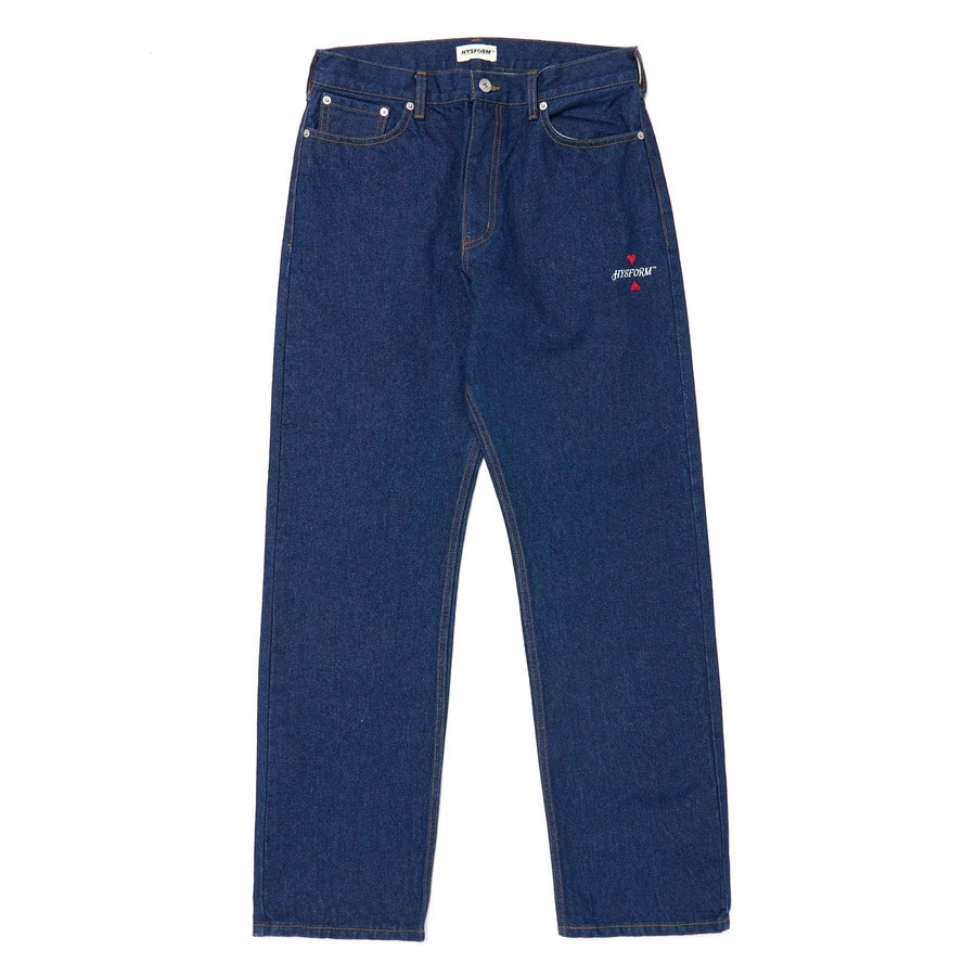 HEARTS STRAIGHT DENIM PANTS | HYSFORM™ | VERTICAL GARAGE OFFICIAL
