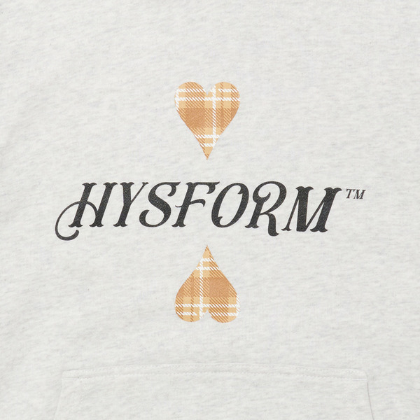 HEARTS PULLOVER HOODIE(PLAID) 詳細画像 H.Grey 2