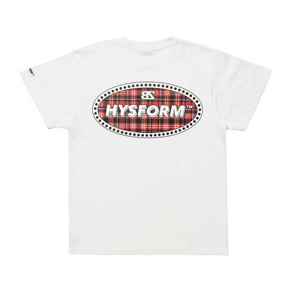 EMBLEM SS TEE(PLAID) 詳細画像 White 6