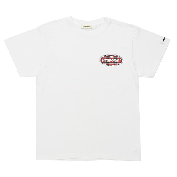 EMBLEM SS TEE(PLAID) 詳細画像 White 1