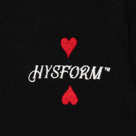 HEARTS CREWNECK KNIT SWEATER 詳細画像