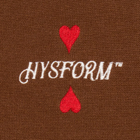 HEARTS CREWNECK KNIT SWEATER 詳細画像