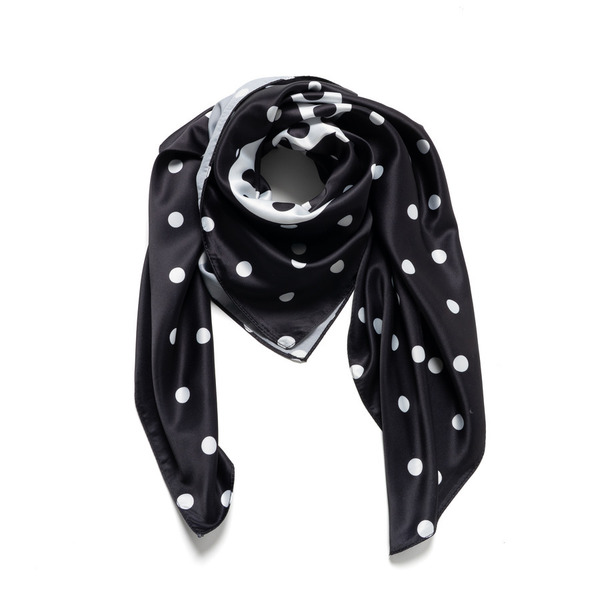 EMBLEM SCARF (DOT) 詳細画像 Black 4