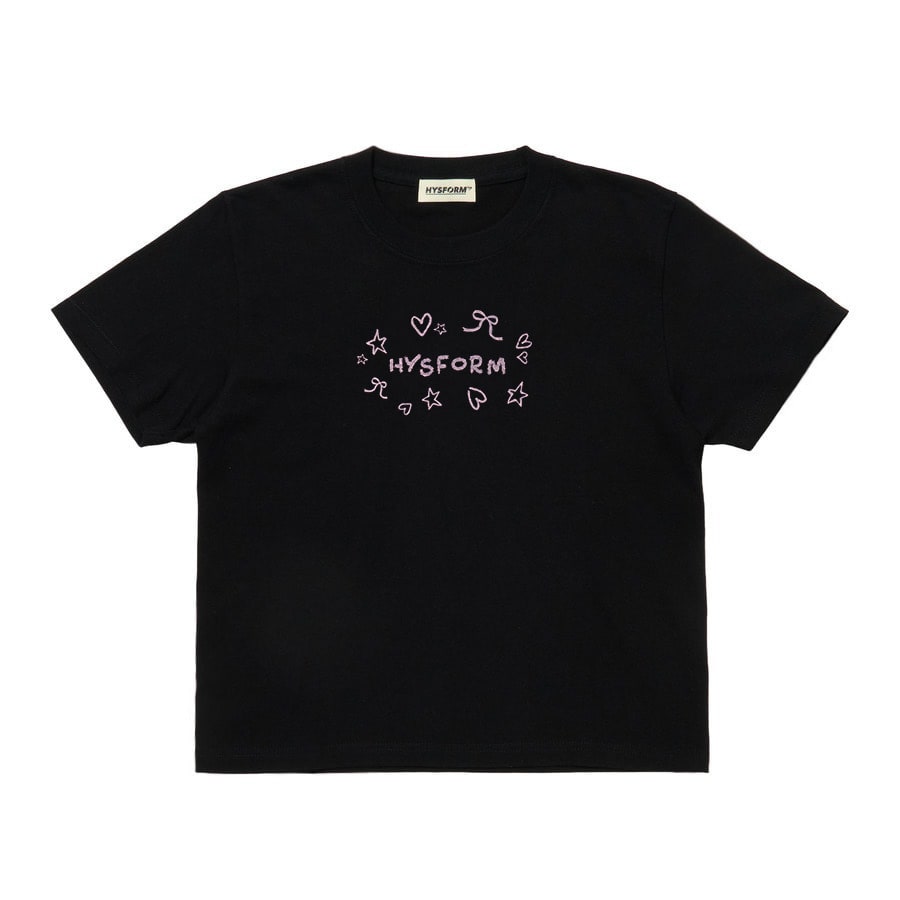 hysform Tシャツ ブラック WMNS by HAND SS TEE | HYSFORM™ | VERTICAL GARAGE OFFICIAL ONLINE