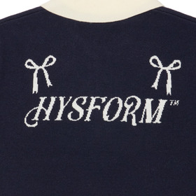RIBBON LOGO KNIT POLO SHIRT 詳細画像