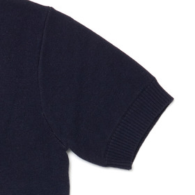 RIBBON LOGO KNIT POLO SHIRT 詳細画像