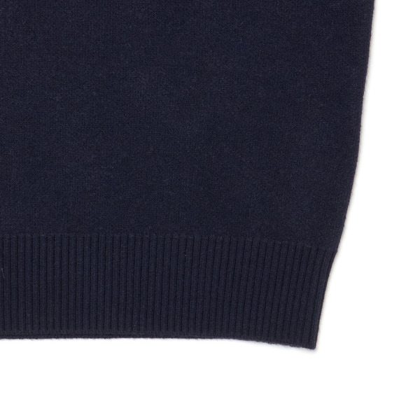 RIBBON LOGO KNIT POLO SHIRT 詳細画像 Navy 6