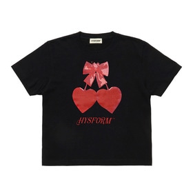 WMNS HEART CHERRY SS TEE