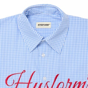 CURSIVE LOGO CHECK SHIRT 詳細画像