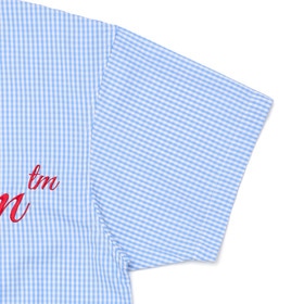CURSIVE LOGO CHECK SHIRT 詳細画像