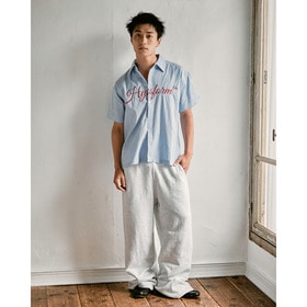 CURSIVE LOGO CHECK SHIRT 詳細画像