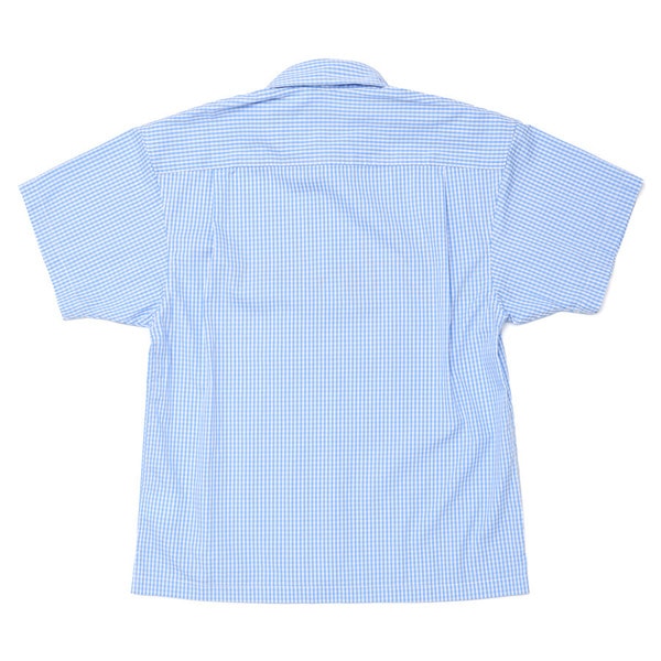 CURSIVE LOGO CHECK SHIRT 詳細画像 L.Blue 1