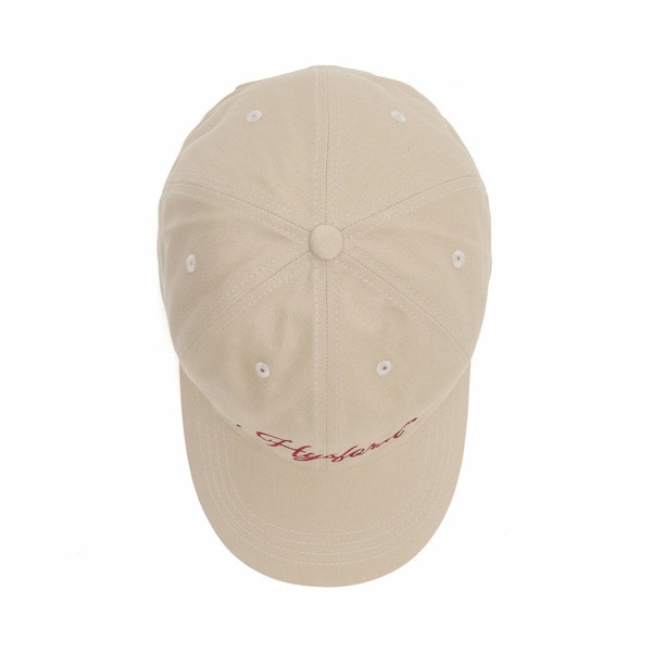 CURSIVE LOGO CAP 詳細画像 Beige 1
