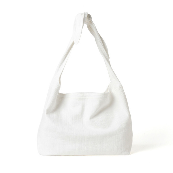 SEERSUCKER RIBBON BAG 詳細画像 White 2