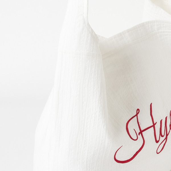 SEERSUCKER RIBBON BAG 詳細画像 White 6