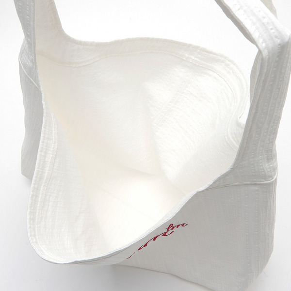 SEERSUCKER RIBBON BAG 詳細画像 White 8
