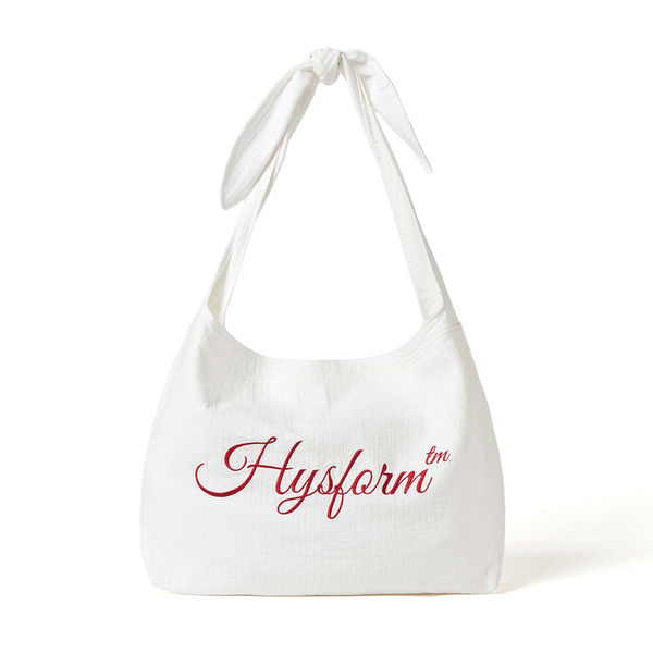 SEERSUCKER RIBBON BAG 詳細画像 White 1