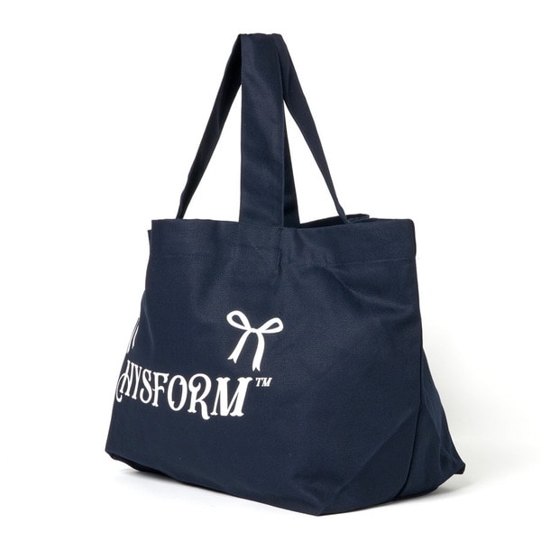 RIBBON LOGO LARGE BAG 詳細画像 Navy 3