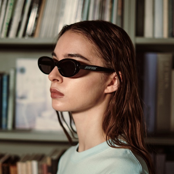 HYSFORM OVAL FRAME SUNGLASSES 詳細画像 Black 13