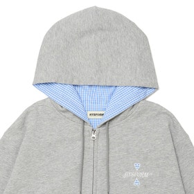 CHECK HEART LOGO HOODIE 詳細画像