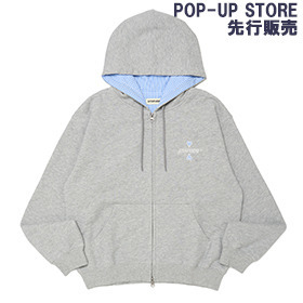 CHECK HEART LOGO HOODIE