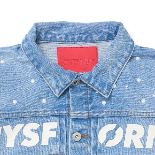 HYSFORM &times; JIGGY BOYZ DENIM JACKET 詳細画像 Indigo 2