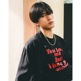 YOU LOVE ME BUT I HATE YOU SS TEE 詳細画像