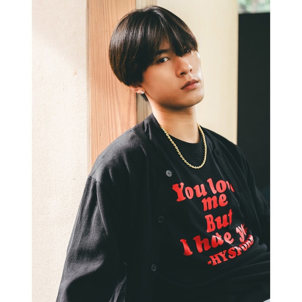 YOU LOVE ME BUT I HATE YOU SS TEE 詳細画像 White 7