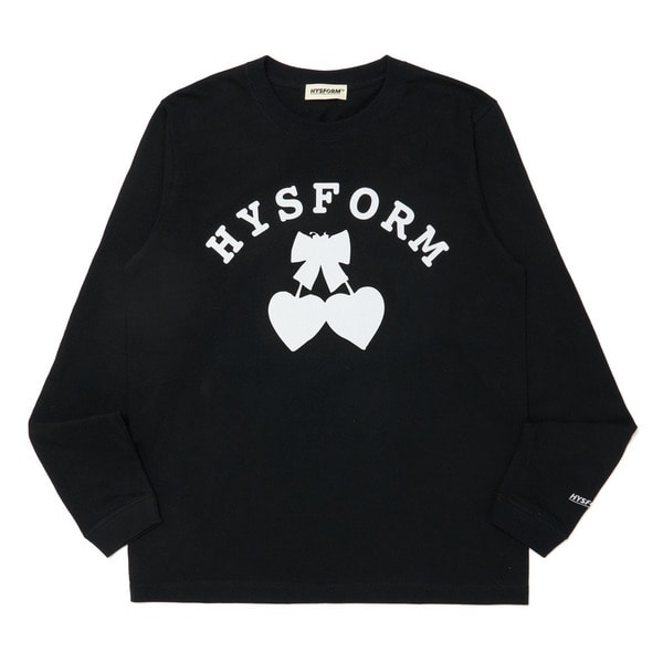 CHERRYHEART LS TEE 詳細画像 Black 1