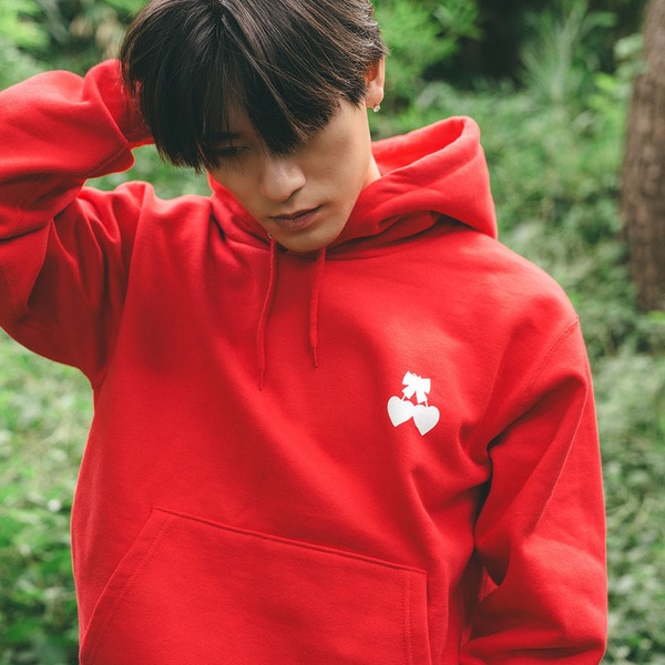 CHERRYHEART HOODIE 詳細画像 White 11