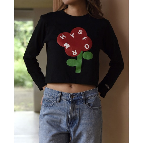 WMNS BLOOM LS TEE 詳細画像 Black 7