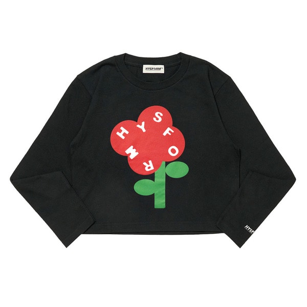 WMNS BLOOM LS TEE 詳細画像 Black 1