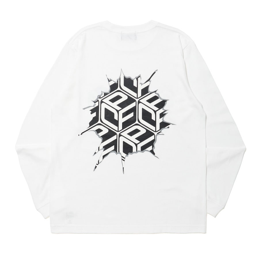 DICE BULLET LS T-SHIRT 詳細画像 White 1