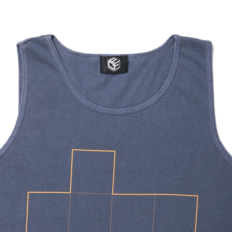 GARMENT DYED SLEEVELESS T-SHIRT 詳細画像 Navy 4