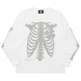 SKELTON T-SHIRTS LS				 				