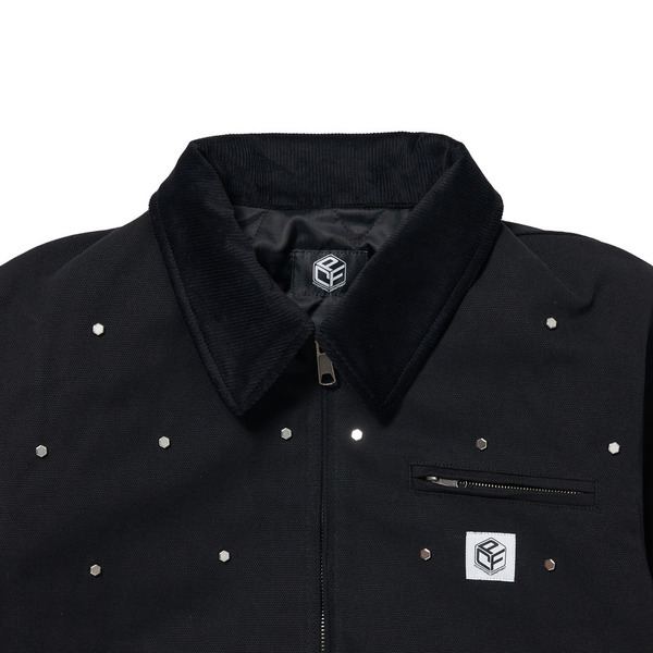 STUDDED WORK JACKET 詳細画像 Black 1