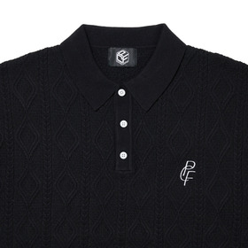 ARAN KNIT POLO 詳細画像