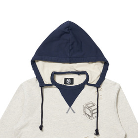 BICOLOR VINTAGE HOODIE 詳細画像