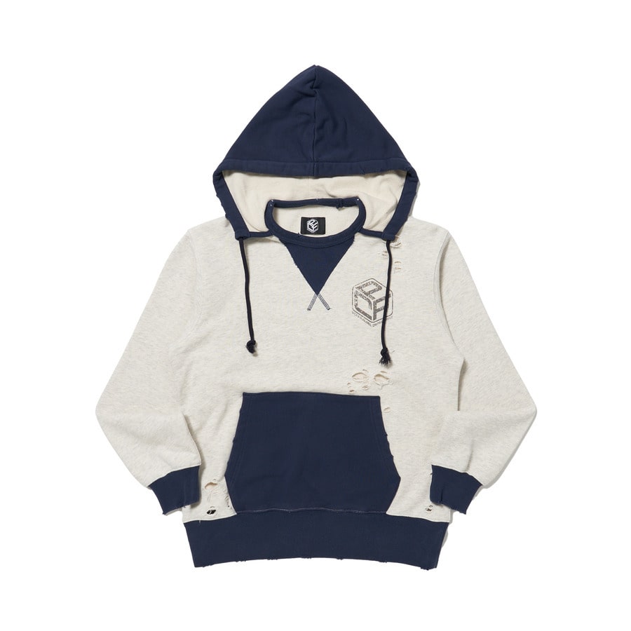 ヤマト便【RRL】ガーメント染め フレンチテリー パーカー Navy Double RL『GARMENT-DYE FRENCH TERRY HOODIE』(NAVY) – Reggieshop