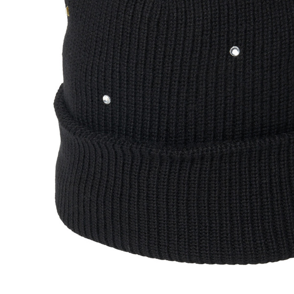 RHINESTONE BEANIE 詳細画像 Black 7