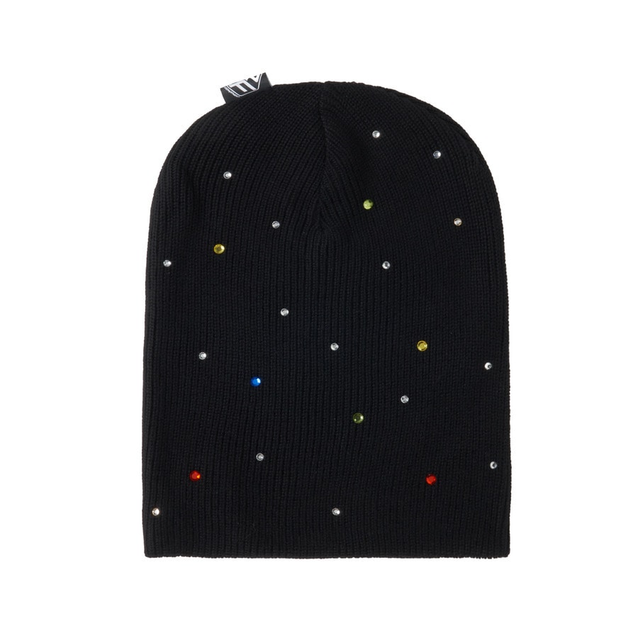 ADVANCE アドバンス COTTON ACRYL BEANIE BLACK ブラック 黒