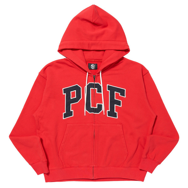 PCF FULL ZIP HOODIE 詳細画像 Red 1