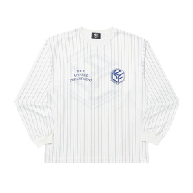 STRIPED LOGO LS TEE