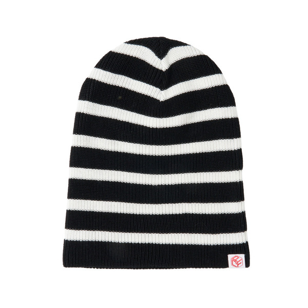 STRIPE BEANIE 詳細画像 Black 1